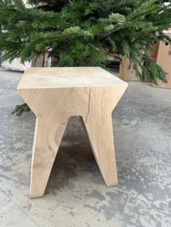 Riva 1920 Sgabello da soggiorno Sid a prezzo scontato- Sgabelli