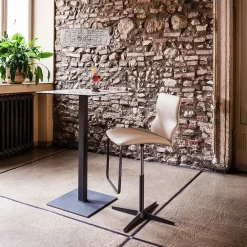 Cattelan Italia Sgabello girevole Victor a prezzo ribassato- Sgabelli