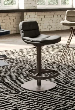 Sgabello regolabile in altezza Marlon a prezzo ribassato^Ozzio Best