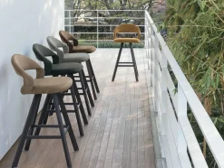 Sgabello regolabile in altezza Denver -10% extra a prezzo ribassato Sgabelli