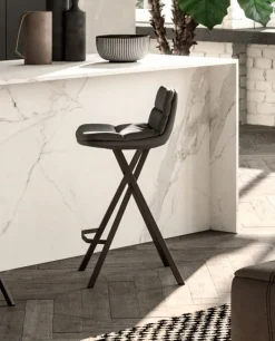 Ozzio Sgabello senza braccioli Milo a prezzo scontato- Sgabelli