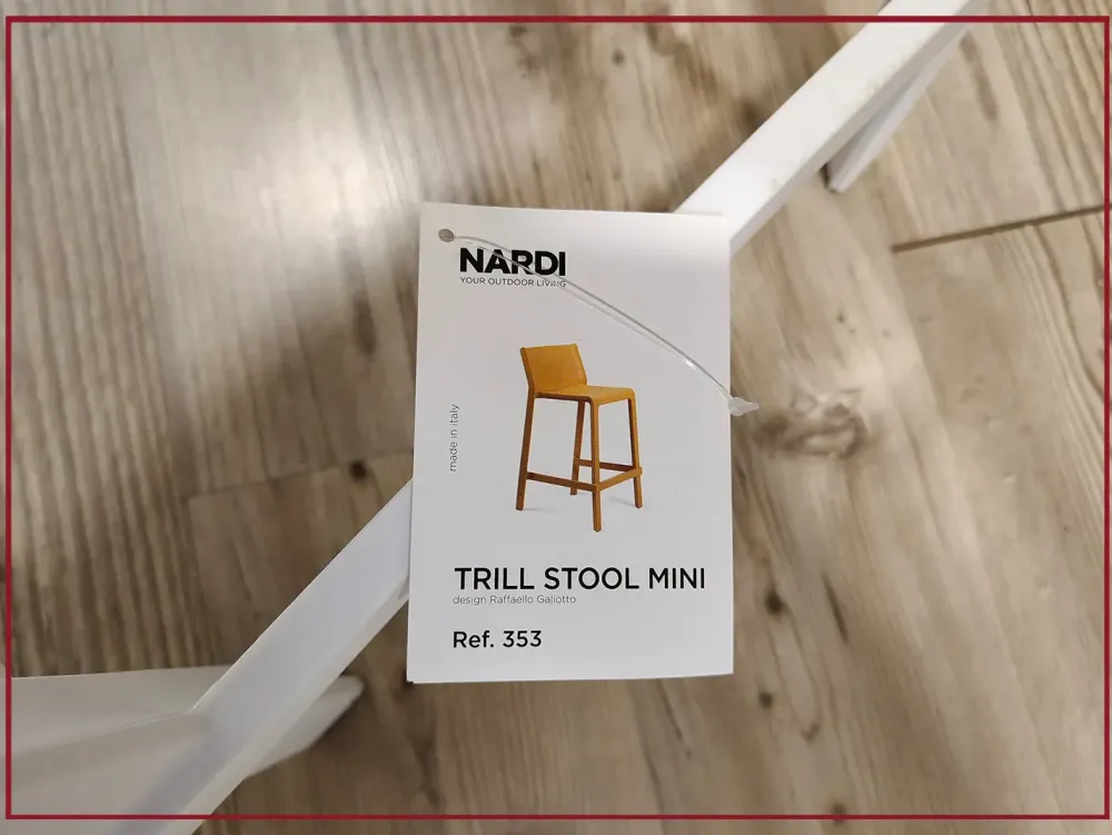 New Sgabello trill stool mini con 4 gambe scontati Sgabelli