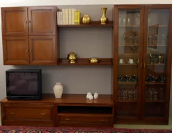 Alta Corte Soggiorno Classico Modula scontato del -54 %- Pareti Attrezzate