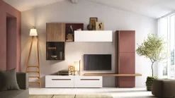 Soggiorno Comp 06 Abaco di a prezzo Outlet. Un'occasione!^Gierre Mobili Best