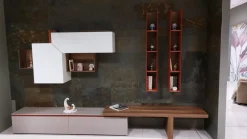 Soggiorno completo Atlante di in melamminico a prezzo Outlet^Tomasella Discount