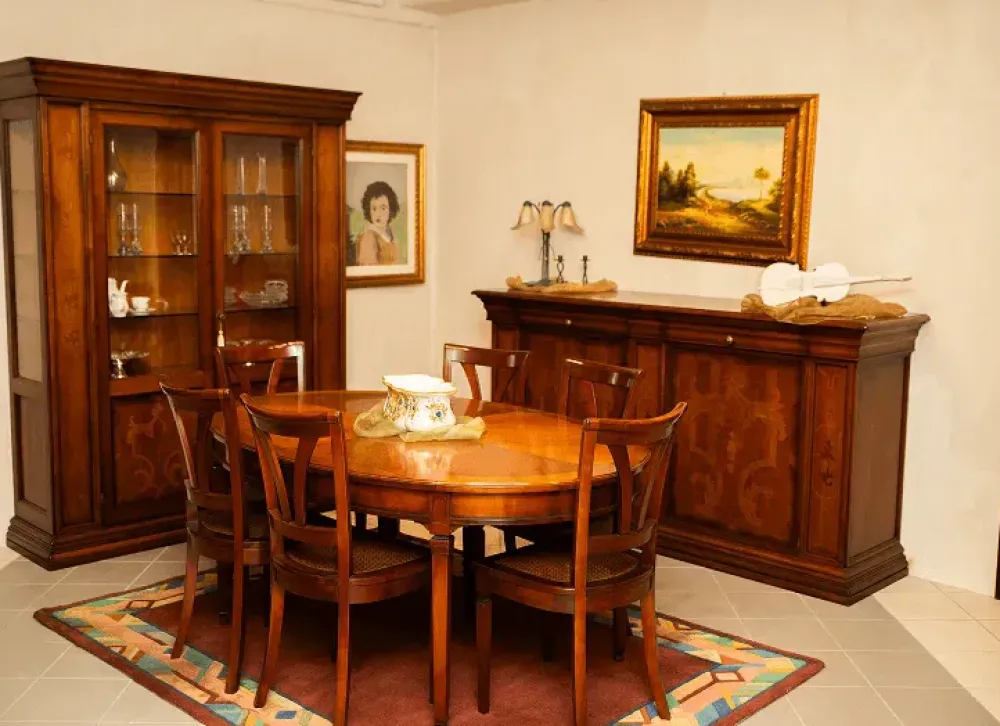 Soggiorno completo Ca' rezzonico di in legno a prezzo Outlet^Collezione esclusiva Sale