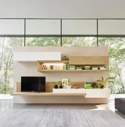 Sangiacomo Soggiorno completo Composizione 26 di in legno a prezzo scontato- Soggiorni Completi