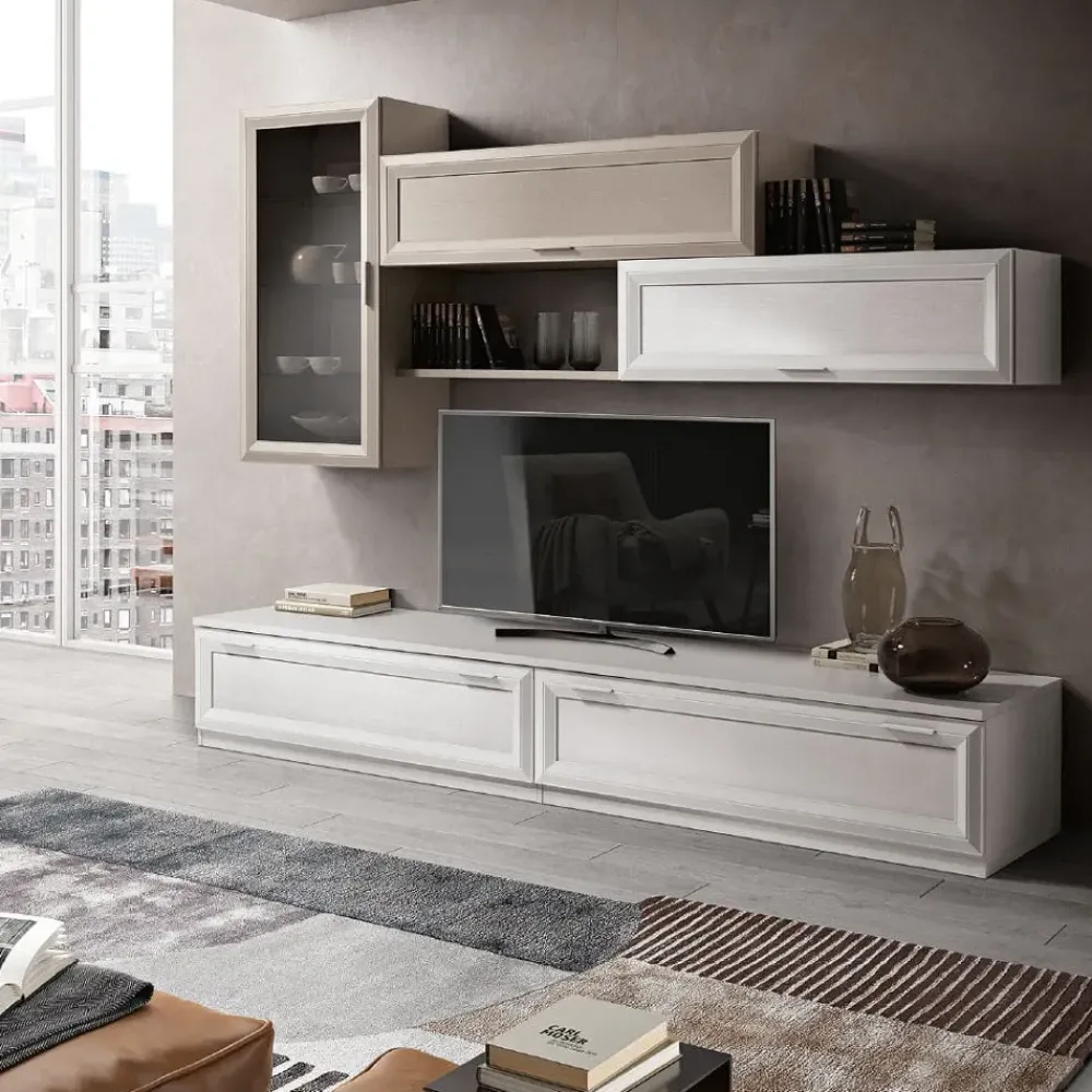 Hot Soggiorno completo Deco' di in laminato materico a prezzo scontato Soggiorni Completi