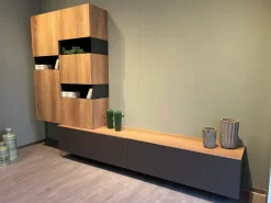 Soggiorno completo Delinea di in stile moderno in offerta^Scavolini Best