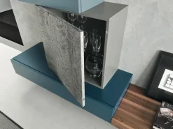 Soggiorno completo Horizon di in stile moderno a prezzi outlet^Mobilgam Discount