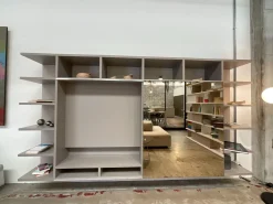 New Soggiorno completo Link sistem  di in melamminico a prezzo Outlet Soggiorni Completi