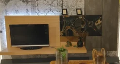 Duebitalia Soggiorno completo Living by 2b di in laminato materico a prezzo scontato- Soggiorni Completi