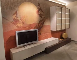 Discount Soggiorno completo Luxury di in laminato opaco in Offerta Outlet Soggiorni Completi