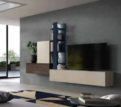 Mercantini Soggiorno completo modello Kf101 di a prezzo Outlet- Soggiorni Completi