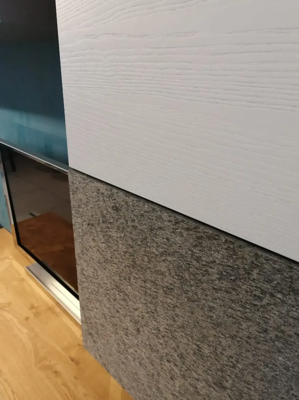 Clearance Soggiorno completo modello Horizon componibile di a prezzo Outlet Soggiorni Completi