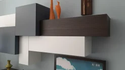 Outlet Soggiorno completo modello Homy in stile moderno di Santa lucia a PREZZI OUTLET Soggiorni Completi