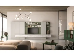 Orme Soggiorno completo modello Day * in stile design di a PREZZI OUTLET- Soggiorni Completi