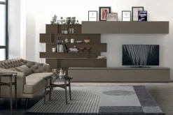 Tomasella Soggiorno completo modello A062 in stile moderno di a PREZZI OUTLET- Soggiorni Completi