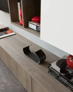 Discount Soggiorno completo modello Living mod.ingrid in promo-sconto del 37% in stile moderno di a PREZZI OUTLET Soggiorni Completi