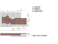 Soggiorno completo Modo di in laccato opaco a prezzo scontato^Sangiacomo Best