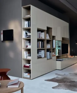 Sangiacomo Soggiorno completo Modo m5c64 di in stile moderno con forte sconto- Soggiorni Completi