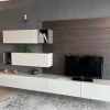 Soggiorno completo Modulart di in laccato opaco a prezzo scontato^Presotto Outlet