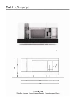 Soggiorno completo day 13 di in stile moderno a prezzi convenienti^Orme New