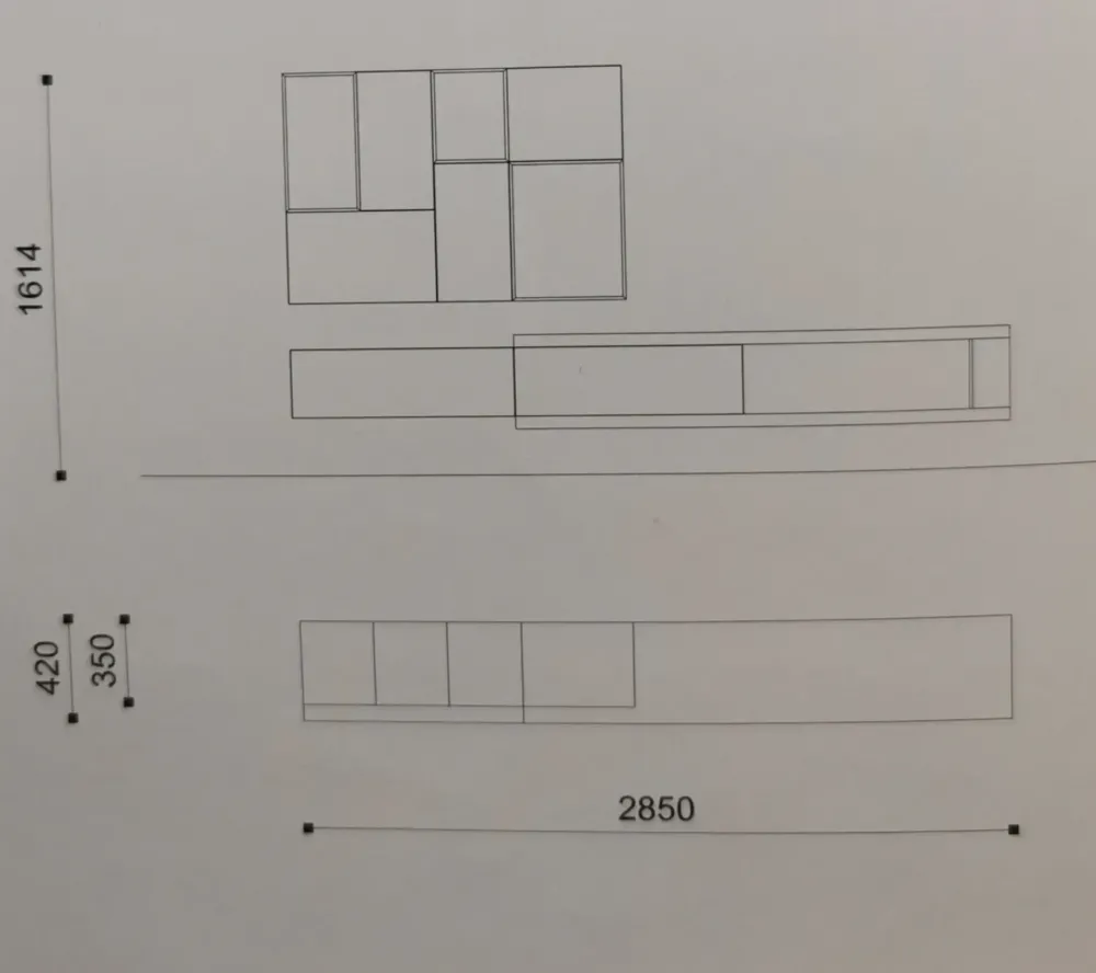 Outlet Soggiorno completo day 104 di in stile moderno a prezzi convenienti Soggiorni Completi