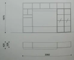 Soggiorno completo day 137 di in stile moderno con forte sconto^Orme Sale