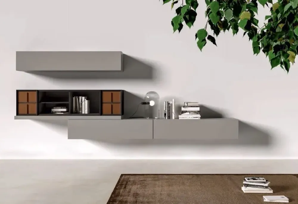 Soggiorno completo day 117 di in laminato materico a prezzo Outlet^Orme