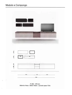 Discount Soggiorno completo day 06 di in stile moderno a prezzi outlet Soggiorni Completi