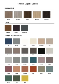 Orme Soggiorno completo day 12 di in laminato materico a prezzo Outlet- Soggiorni Completi