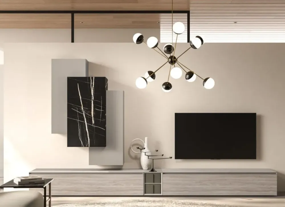 Soggiorno completo day 16 di in laminato materico a prezzo Outlet^Orme Online