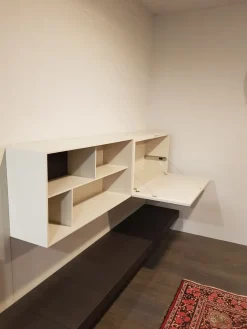 Molteni & C Soggiorno completo Pass-word di in laccato opaco in Offerta Outlet- Soggiorni Completi