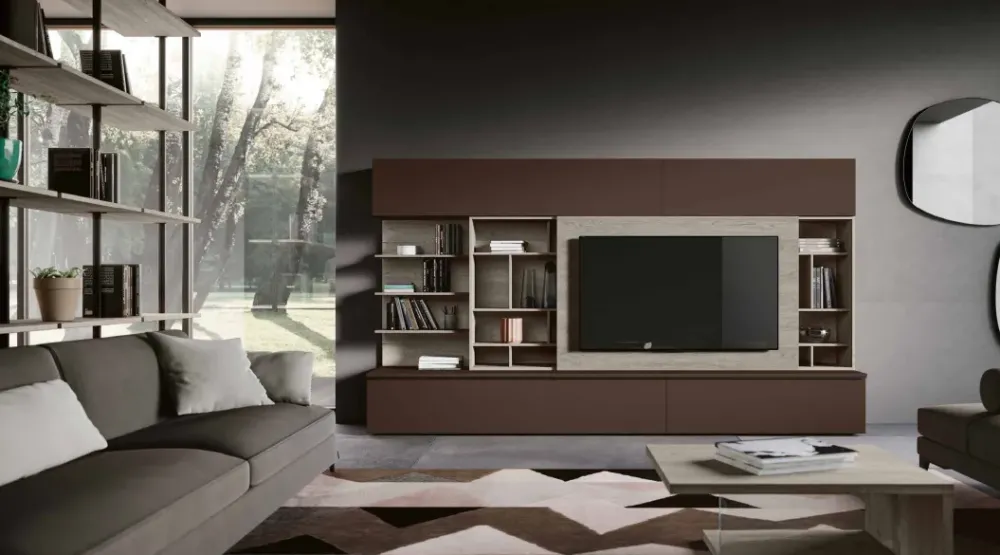 Imab Soggiorno completo Sm009 di in stile design in offerta- Soggiorni Completi