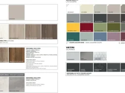 Md work Soggiorno completo Soggiorno gange 42 country wood made in italy di in legno a prezzo Outlet- Soggiorni Completi