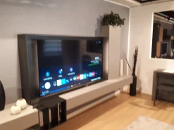 Soggiorno completo Soggiorno con portatv 65 di in laminato materico a prezzo scontato^Caccaro New