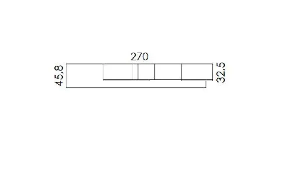 Colombini Casa Soggiorno completo Volo s305 di in stile design a prezzi outlet- Soggiorni Completi