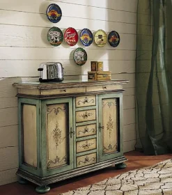 Collezione esclusiva Soggiorno  Credenzina stile veneziano scontato del -30 %- Mobili Ingresso