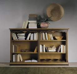 Collezione esclusiva Soggiorno Libreria bassa stile veneziano scontato del -30 %- Librerie