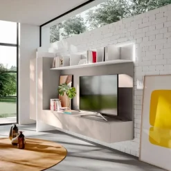 Orme Soggiorno Light: design moderno a prezzi outlet.- Soggiorni Completi