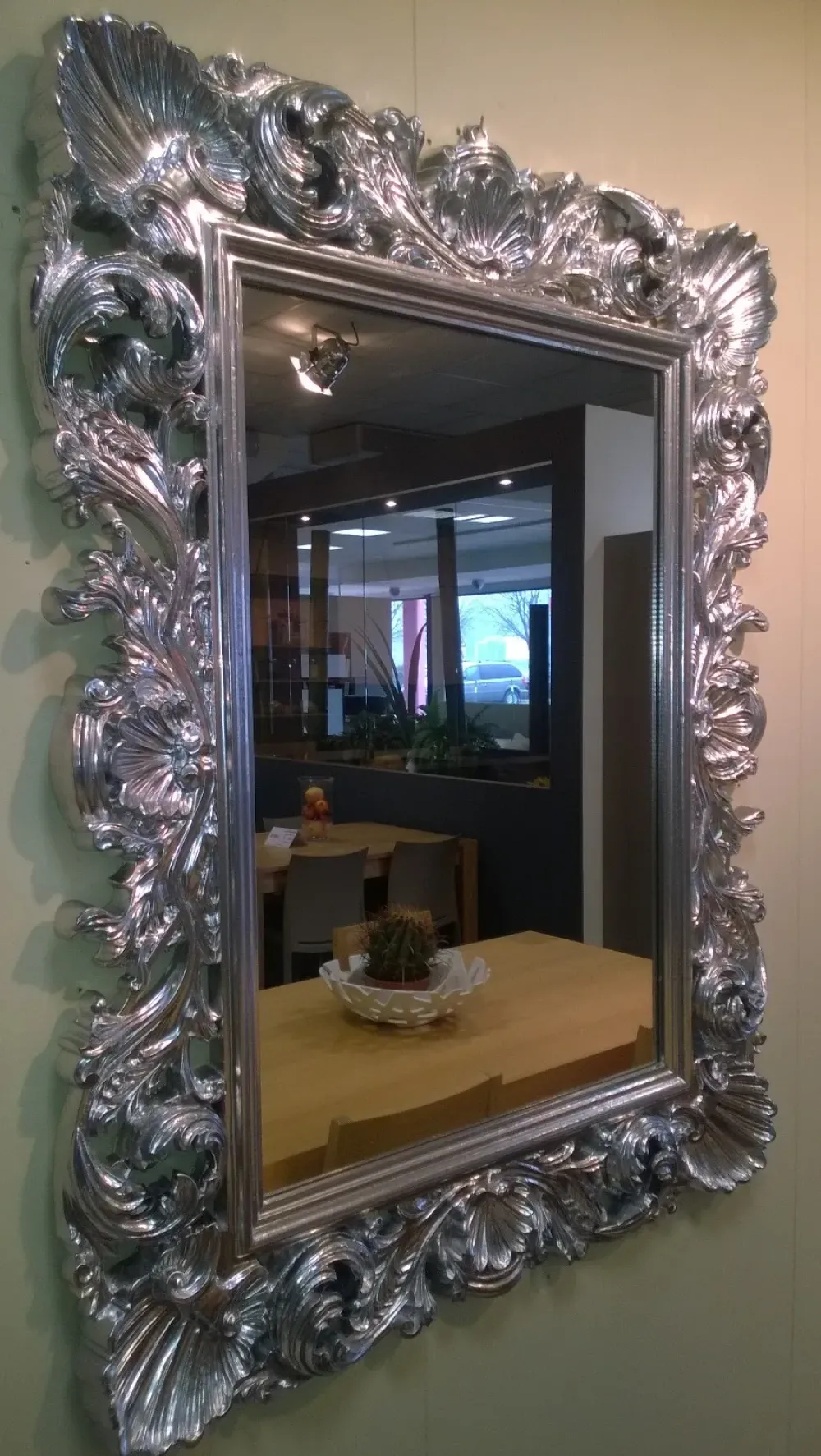 Outlet Specchiera Barocco argento Specchiere