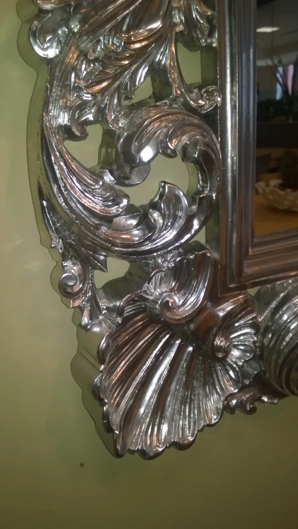 Outlet Specchiera Barocco argento Specchiere