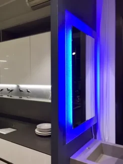 Specchiera in stile moderno Rgb specchio - luce led OFFERTA OUTLET^Fbl Clearance