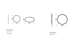 Cattelan Italia Specchiera in stile moderno Emerald OFFERTA OUTLET- Specchiere