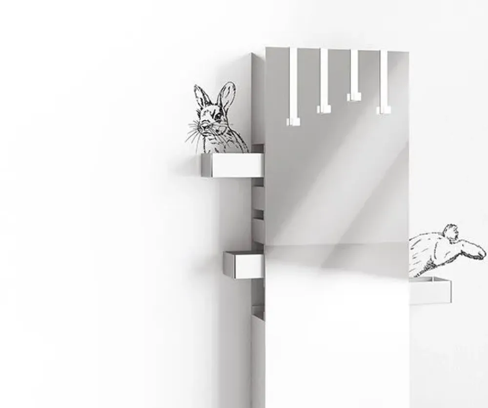 Minotti Specchio Betty di in stile design SCONTATO affrettati- Specchiere