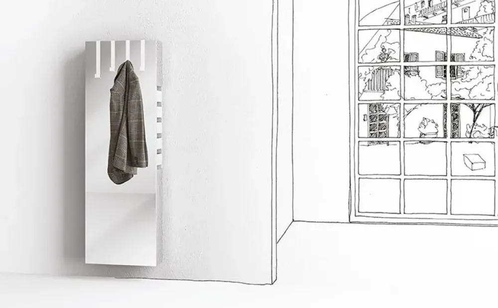 Minotti Specchio Betty di in stile design SCONTATO affrettati- Specchiere