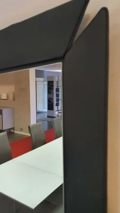 Ozzio Specchio design Bigxy cuoio di scontato -72%- Specchiere