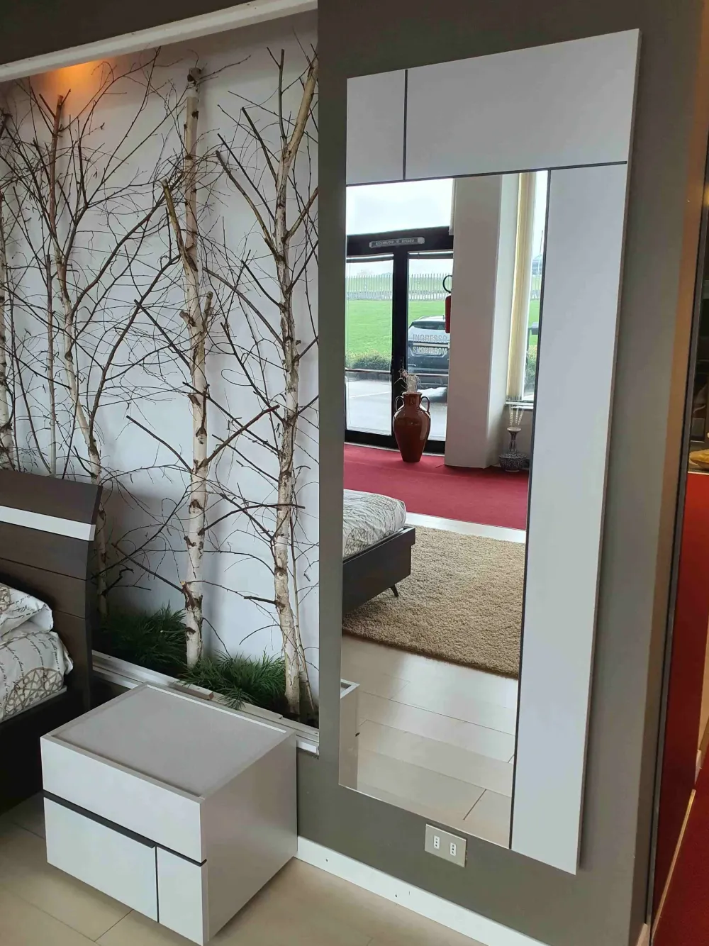 Tomasella Specchio design Hashtag di a prezzo Outlet- Specchiere