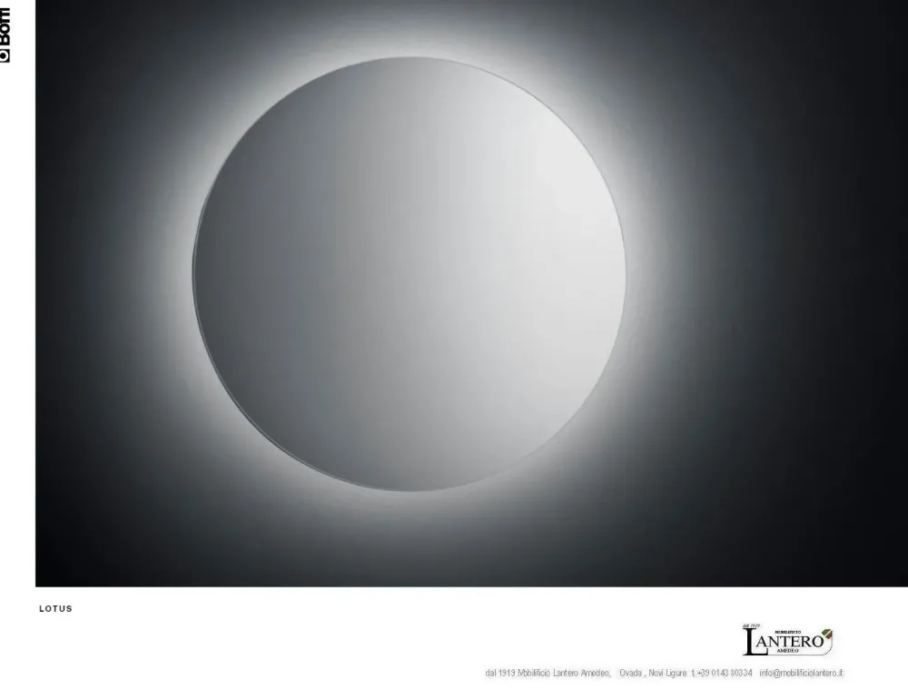 New Specchio design Specchio lotus di a prezzo Outlet Specchiere